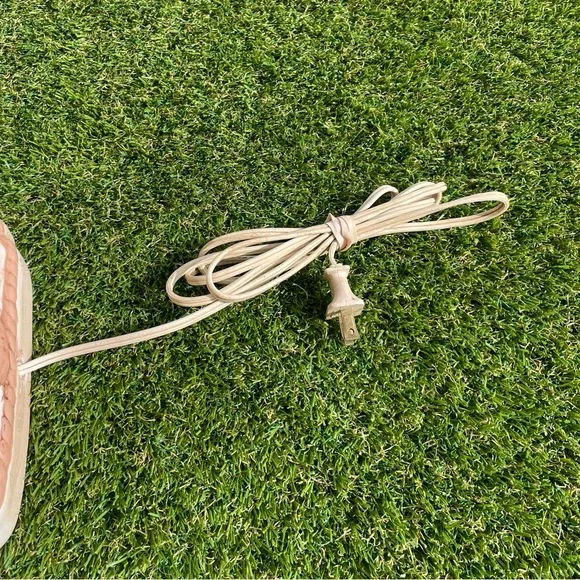 Vintage 80s Nautical Ceramic Fisherman Sailor Table Lamp - Picture 7 of 9